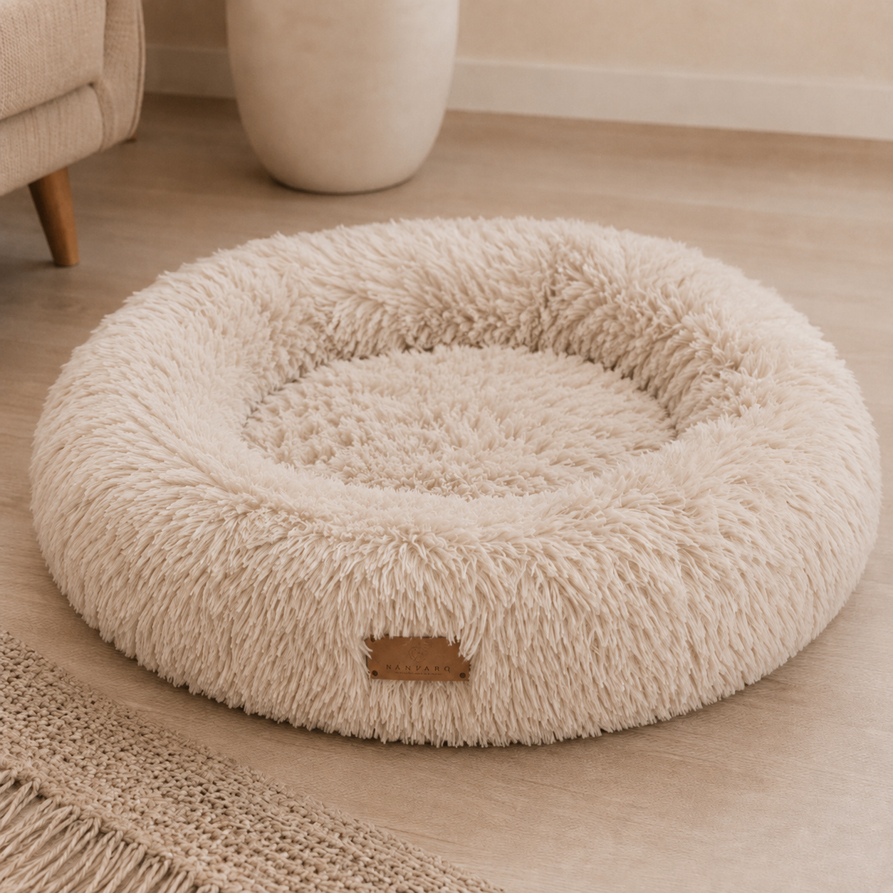 Cama puff nórdica completa